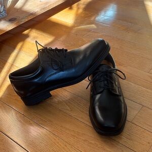Rockport Black Leather Derby Shoes Men’s 9